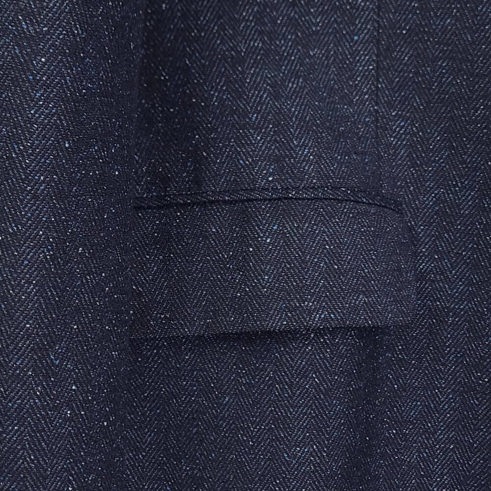 Jack Victor Classic Big & Tall Herringbone 2 Button Sports Coat Blazer 56L - Picture 5 of 13